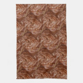 Smeltchocolade-cacaokraldessert Theedoek (Verticaal)