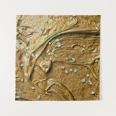Smeltchocolade-ijskoeken sproinkles wandkleed (Voorkant)