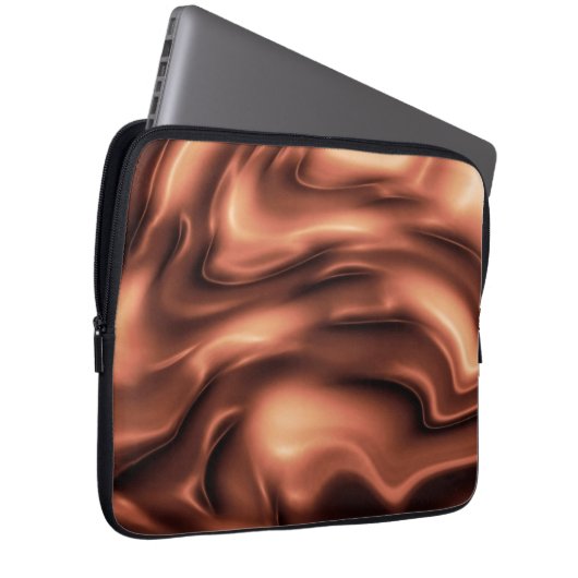 Smeltchocolade Laptop Sleeve (Voorkant Rechts)