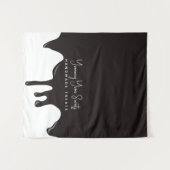 Smelten Chocolade Business Tafel Runner Banner Wandkleed (Voorkant (horizontaal))