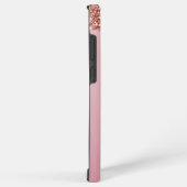 Smelten Girly Pink Sparkles gepersonaliseerd met n Samsung Galaxy Hoesje (Rechterkant)