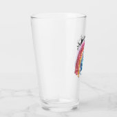 Smelten in Eenheid, één liefde, vele kleuren ontwe Glas (Rechts)