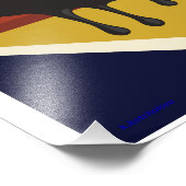 Smelten in het Groove Poster (Hoek)