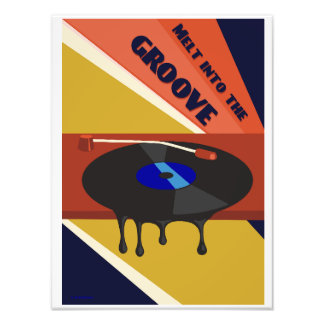 Smelten in het Groove Poster