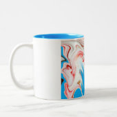 Smelten Tweekleurige Koffiemok (Links)