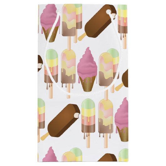 Smelten van ijskap klein cadeauzakje (Achterkant)