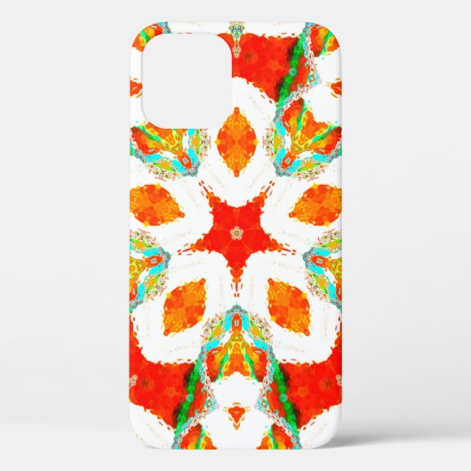 Smelten van kleurrijk symmetrisch patroon, keramis Case-Mate iPhone case (Achterkant)