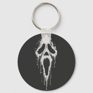 Smeltend Fantasmasmasker Drip Horror Streetwear Sleutelhanger