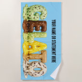Smeltend Gelato Strandlaken (Voorkant)