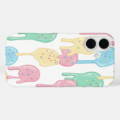 Smeltend Ijs en Spikkels Patroon  Case-Mate iPhone Case (Achterkant (horizontaal))