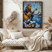 Smeltend ijs, vurige riffs poster