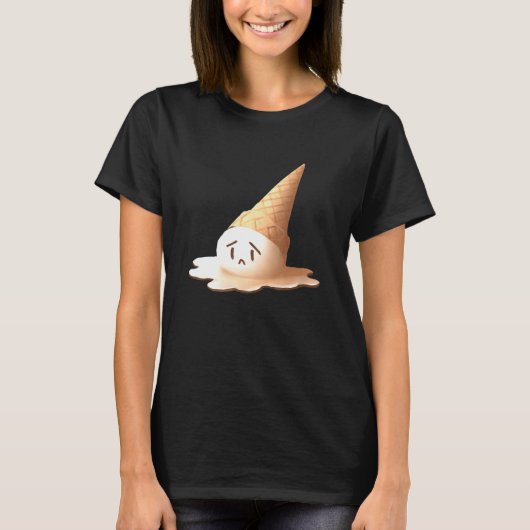 Smeltend Treurig Ijs T-shirt (Voorkant)