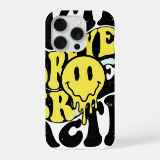 Smeltende Acid Smiley Face Psychedelische Vloeisto iPhone 15 Pro Case