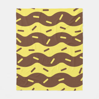Smeltende Banaan Ijs Kom Fleece Deken