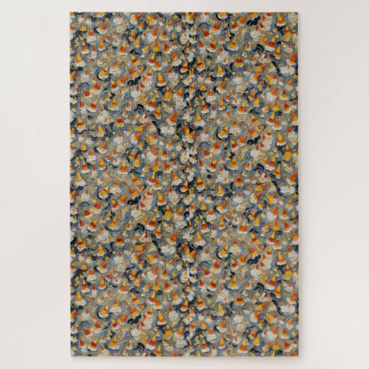 Smeltende Candy Corn Jigsaw Puzzel (Verticaal)
