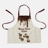 Smeltende Chocolade Chocolade Master Baker Kinder Schort (Voorkant)