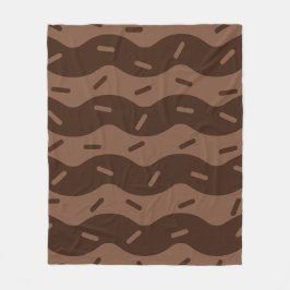 Smeltende Chocolade Ijs Vlokken Deken