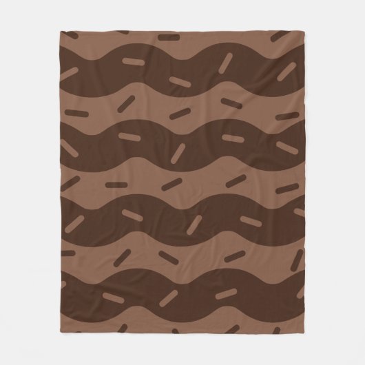 Smeltende Chocolade Ijs Vlokken Deken (Voorkant)