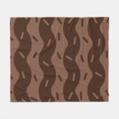 Smeltende Chocolade Ijs Vlokken Deken (Voorkant (Horizontaal))