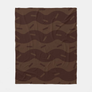 Smeltende Donkere Chocolade Ijs Fleece Deken
