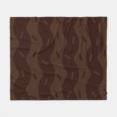 Smeltende Donkere Chocolade Ijs Fleece Deken (Voorkant (Horizontaal))