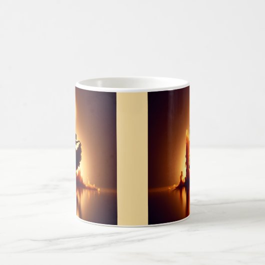 smeltende flamencodanser koffiemok (Center)