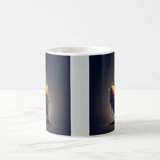 smeltende flamencodanser koffiemok (Center)