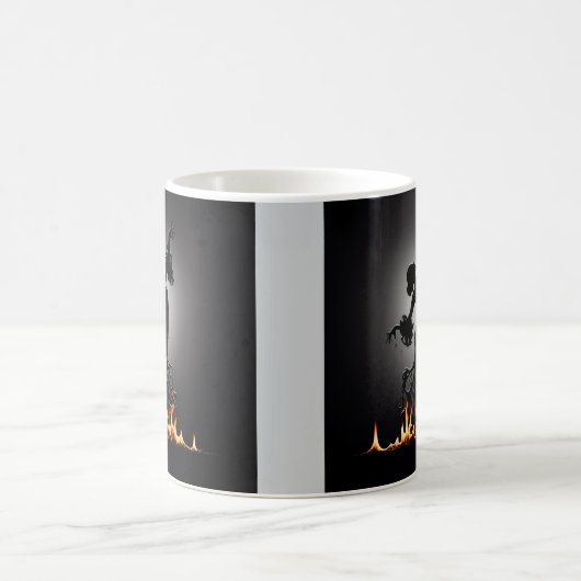 smeltende flamencodanser koffiemok (Center)