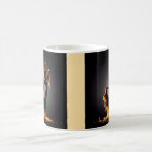 smeltende flamencodanser koffiemok (Center)