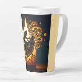 smeltende flamencodanser latte mok (Rechterhoek)