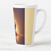 smeltende flamencodanser latte mok (Rechts)