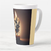 smeltende flamencodanser latte mok (Rechterhoek)