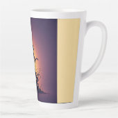 smeltende flamencodanser latte mok (Rechts)