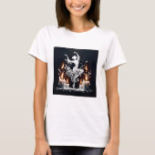 smeltende flamencodanser t-shirt (Voorkant)