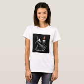 smeltende flamencodanser t-shirt (Voorkant volledig)