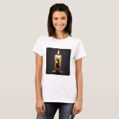 smeltende flamencodanser t-shirt (Voorkant volledig)