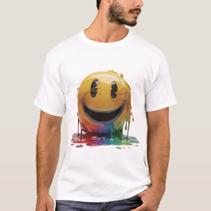 Smeltende glimlach t-shirt