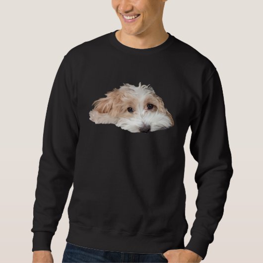smeltende hond trui (Voorkant)