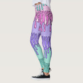 smeltende pastelkleurige Gothic Leggings (Links)
