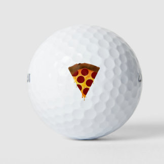 smeltende pepperoni-pizzapunt golfballen