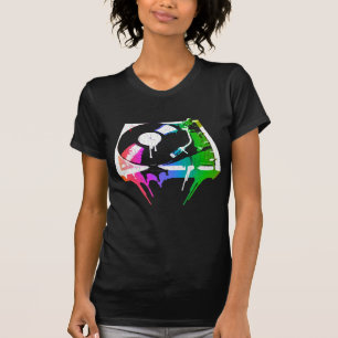 Smeltende Platenspeler ( gedempt uiterlijk) T-shirt