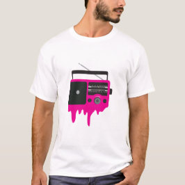 Smeltende Roze Radio T-shirt