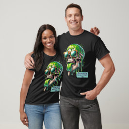 Smeltende Schedel Ijs Graphic Tee – Edgy Streetw T-shirt