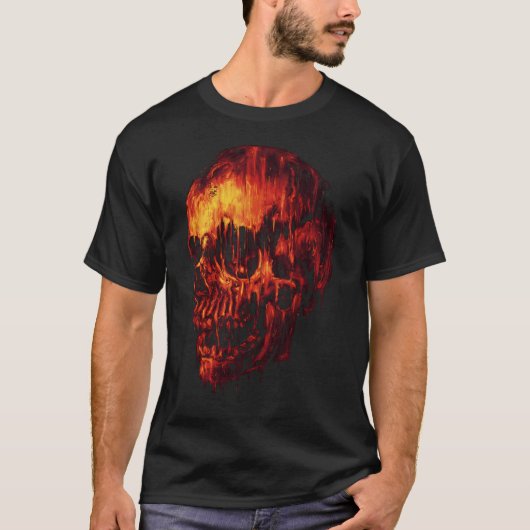 Smeltende Schedel T-shirt (Voorkant)