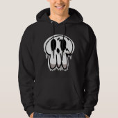 Smeltende schedelhoodie hoodie (Voorkant)