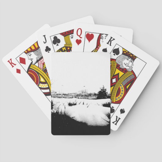 Smeltende Sneeuw Pokerkaarten (Achterkant)