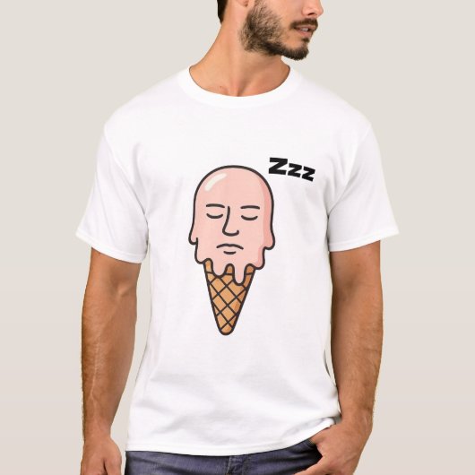 Smeltende stemming - slapende ijs t-shirt (Voorkant)