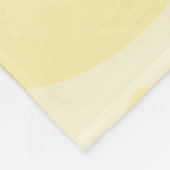 Smeltende Vanille Ijsvla Fleece Deken (Hoek)