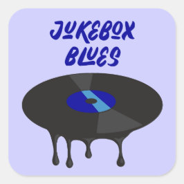 smeltende vinyl Sticker