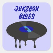 smeltende vinyl Sticker (Voorkant)